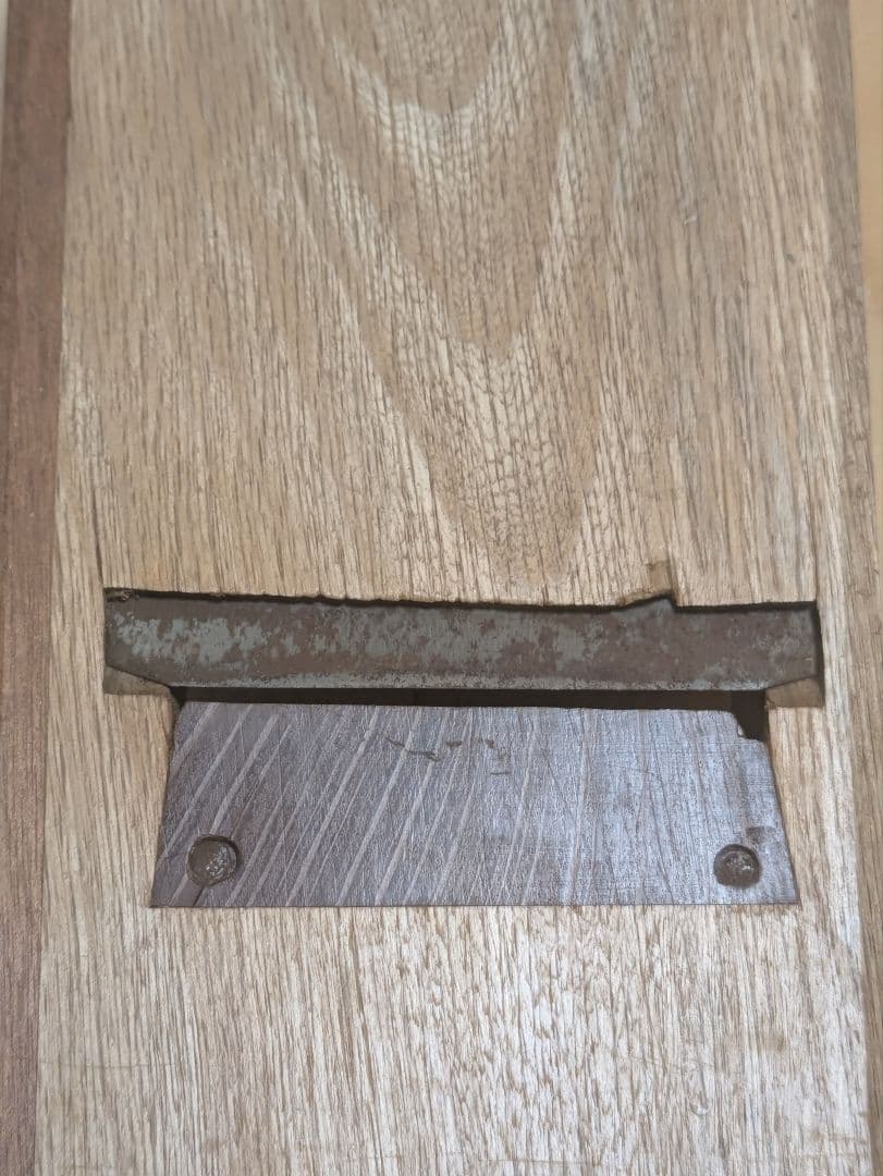 Japanese Kanna Hand Plane, Inscribed (possibly Terukuni 輝國), 70mm Blade Width, Woodworking Tool
