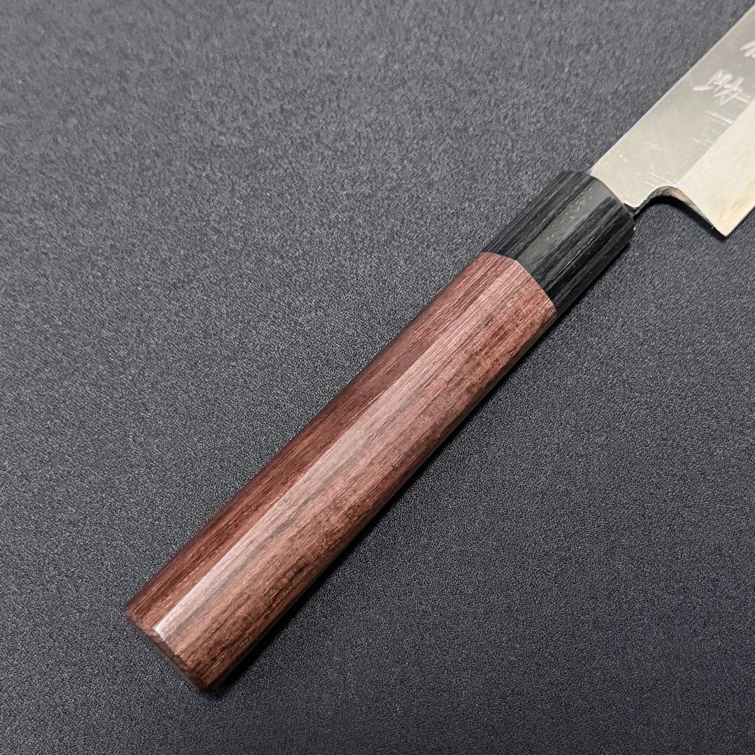 Sensuke Yanagiba Knife Yasuki Aogami No.2 Steel Shitan Shinogi Handle 240mm