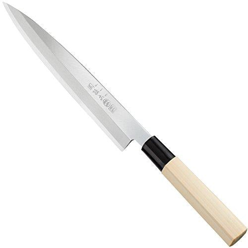 Seki Magoroku Ginju Carbon Steel Sashimi Yanagiba Knife Left-Handed 210mm AK-5208