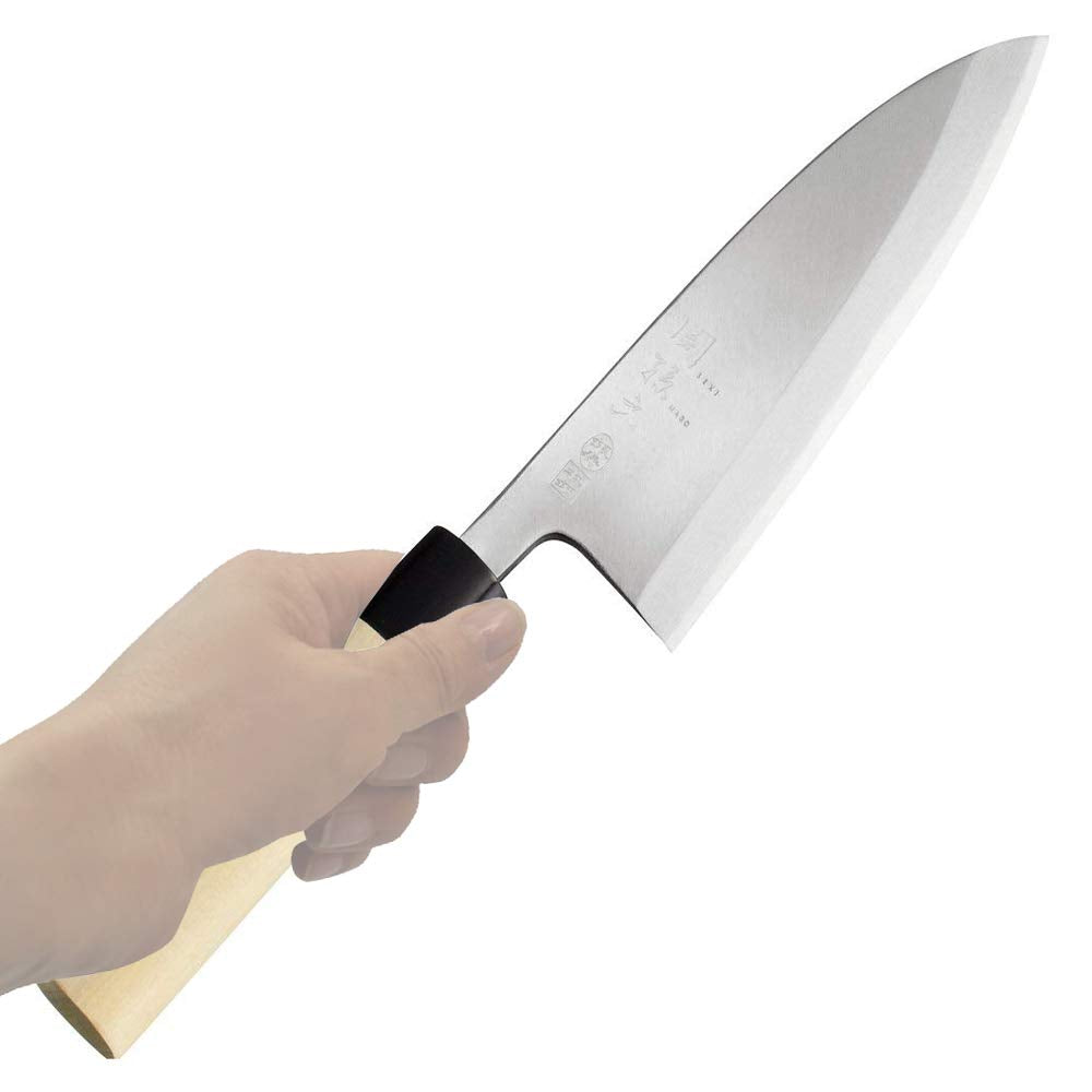 Seki Magoroku Ginju Hon-Kou Carbon Steel Japanese Deba Knife 165 mm AK-5204