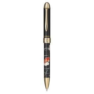 Sailer Yubi Maki-e Multifunction Pen 2CBP+SP Goldfish Black by Sailor