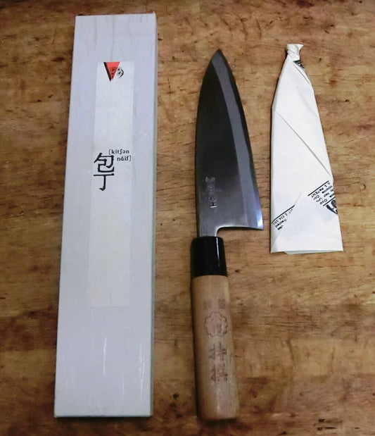 Kozakura Deba Kitchen Knife 165mm Blade Japanese Professional Fish Knife
