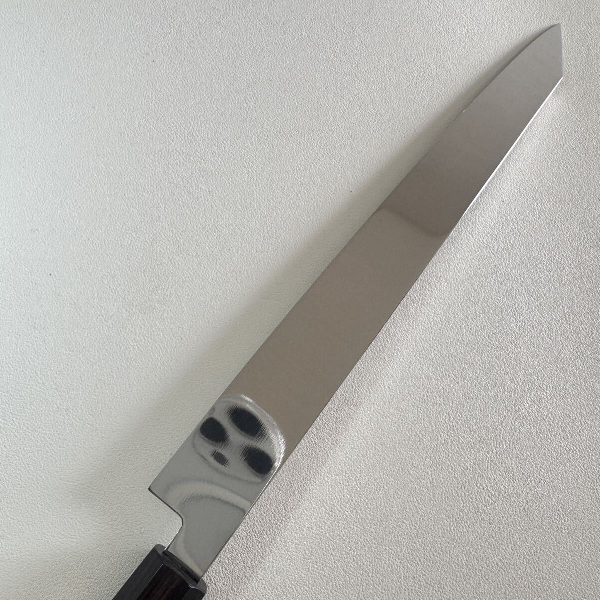 Kiritsuke Yanagiba 270mm Mirror-Polished Sashimi Knife Rosewood Octagonal Handle