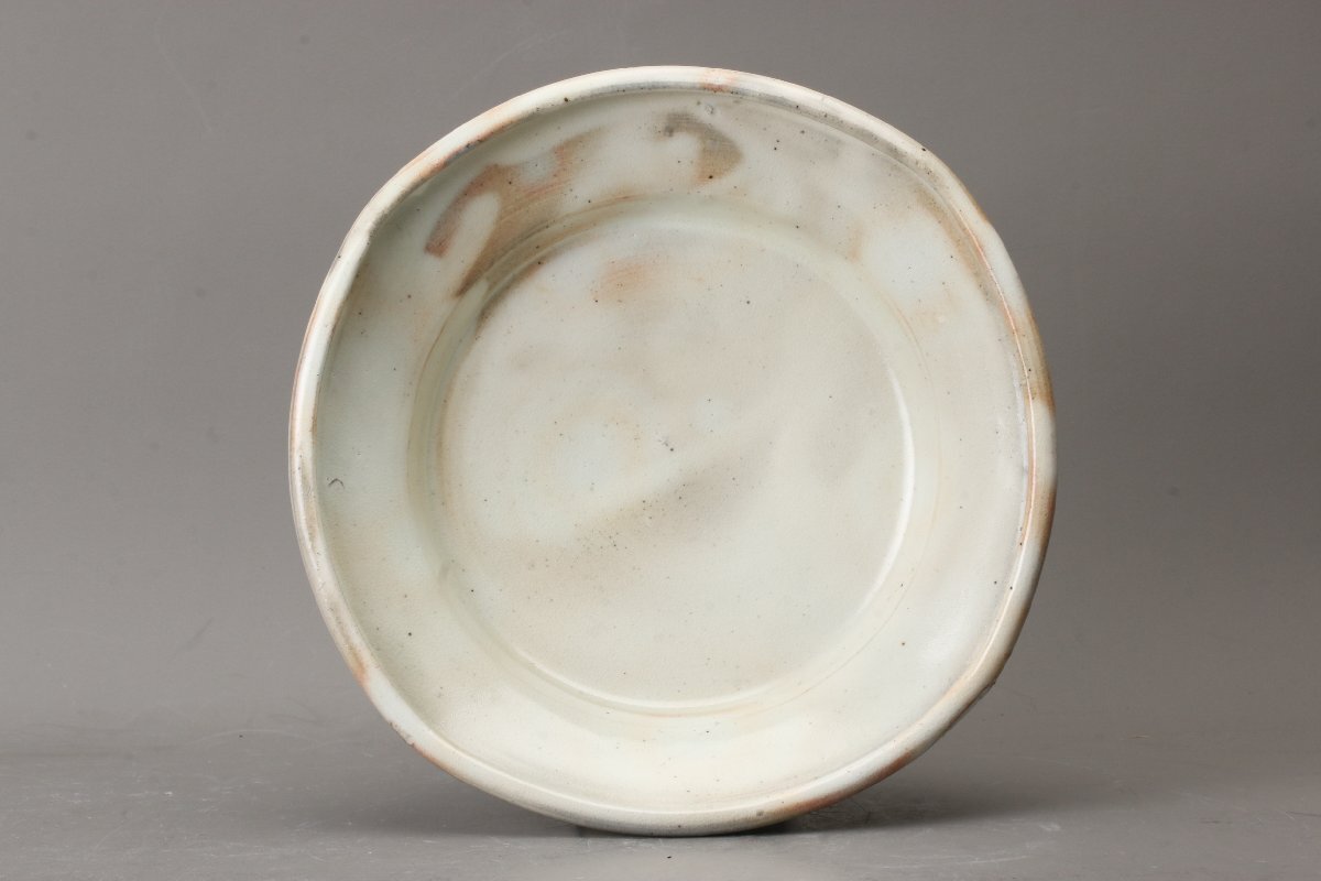 Yoshimura Masaya Kohiki Bowl with Signed Wood Box and Shiori