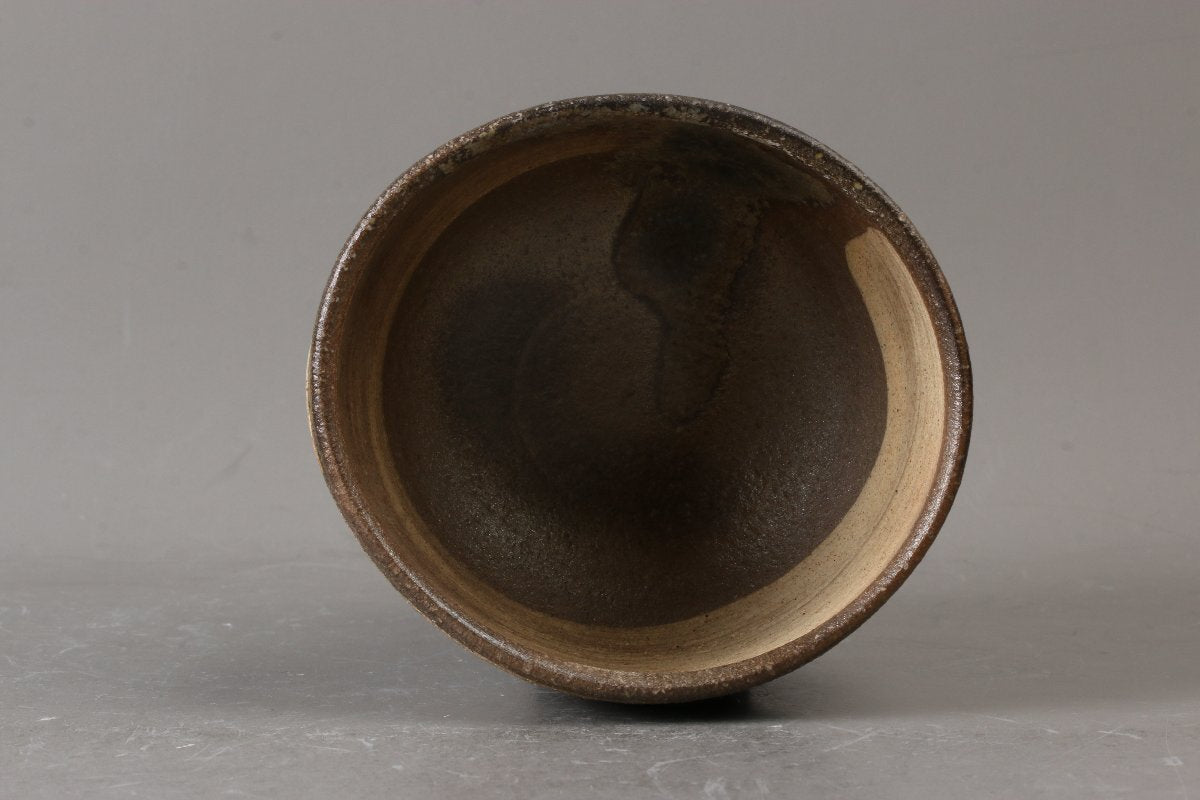 Naohiko Kamiyama Tanka Yohen Chawan Tea Bowl with Signed Box and Shiori