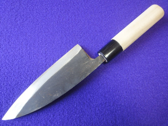 Kyoto Arimitsu Ko-Deba Kitchen Knife, Kurouchi, Single Bevel, 13.8 cm Blade