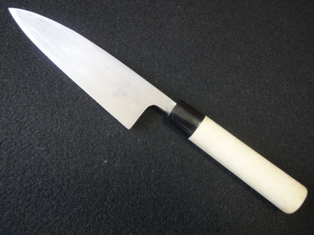Tamon-ba Aideba Japanese Kitchen Knife Single-Bevel Blade 17.8 cm Used