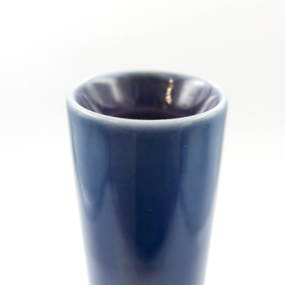 Kutani Ware Hekimei-yu Glaze Vase by Tokuda Masahiko (3rd Tokuda Yasokichi)