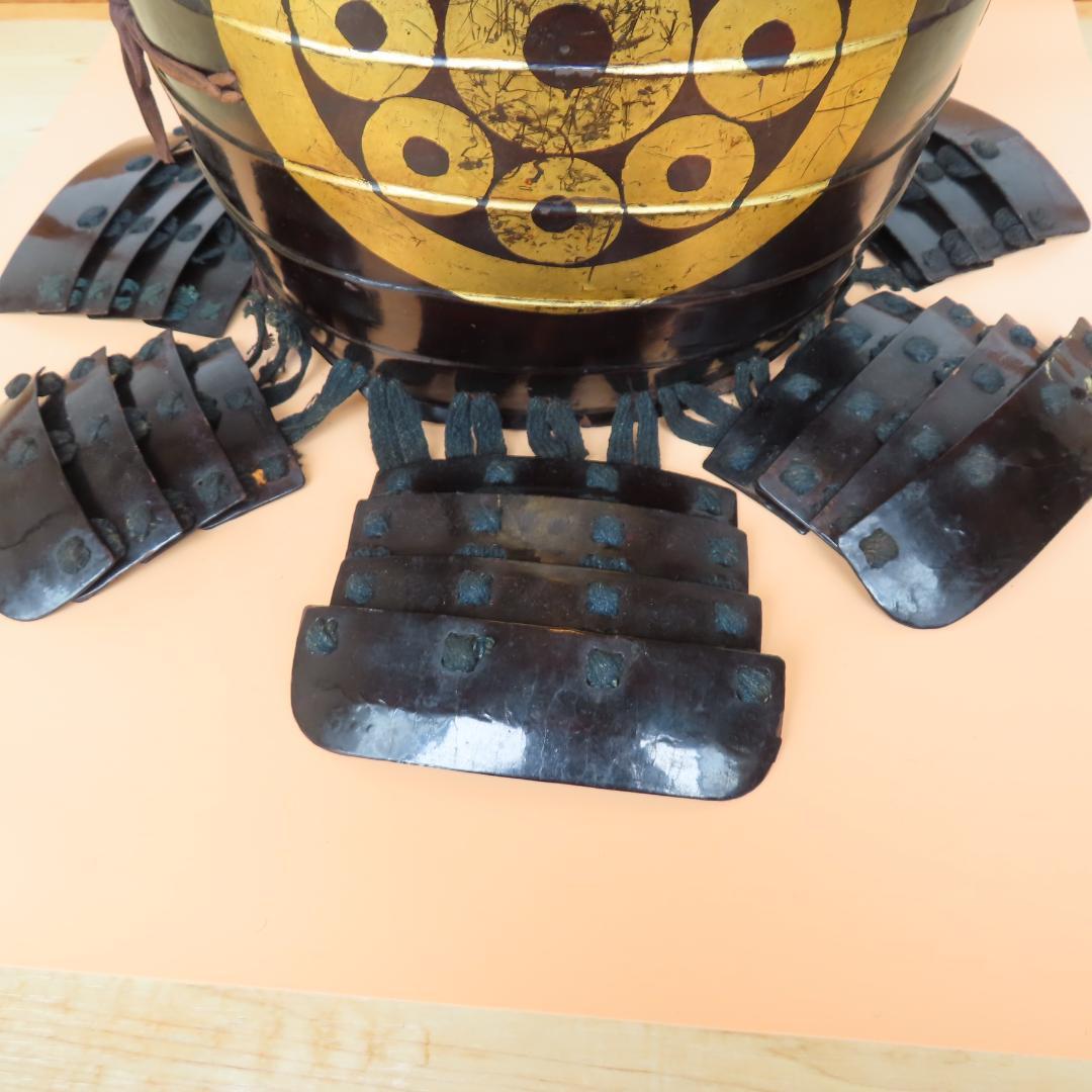 Sengoku Period Loaned Armor (Kashi Gusoku) with Janome Kuyo Crest, Samurai Do