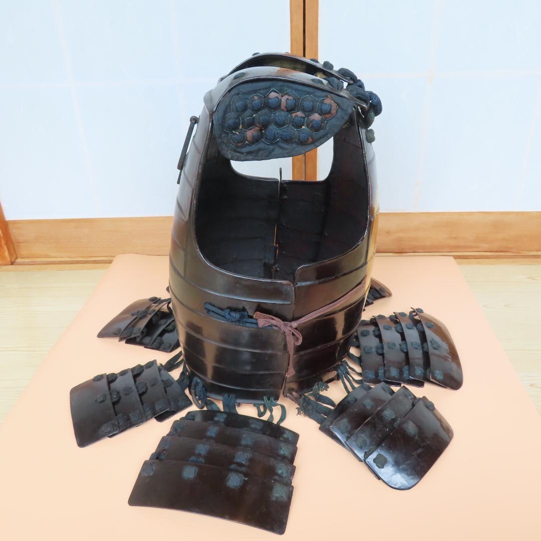Sengoku Period Loaned Armor (Kashi Gusoku) with Janome Kuyo Crest, Samurai Do