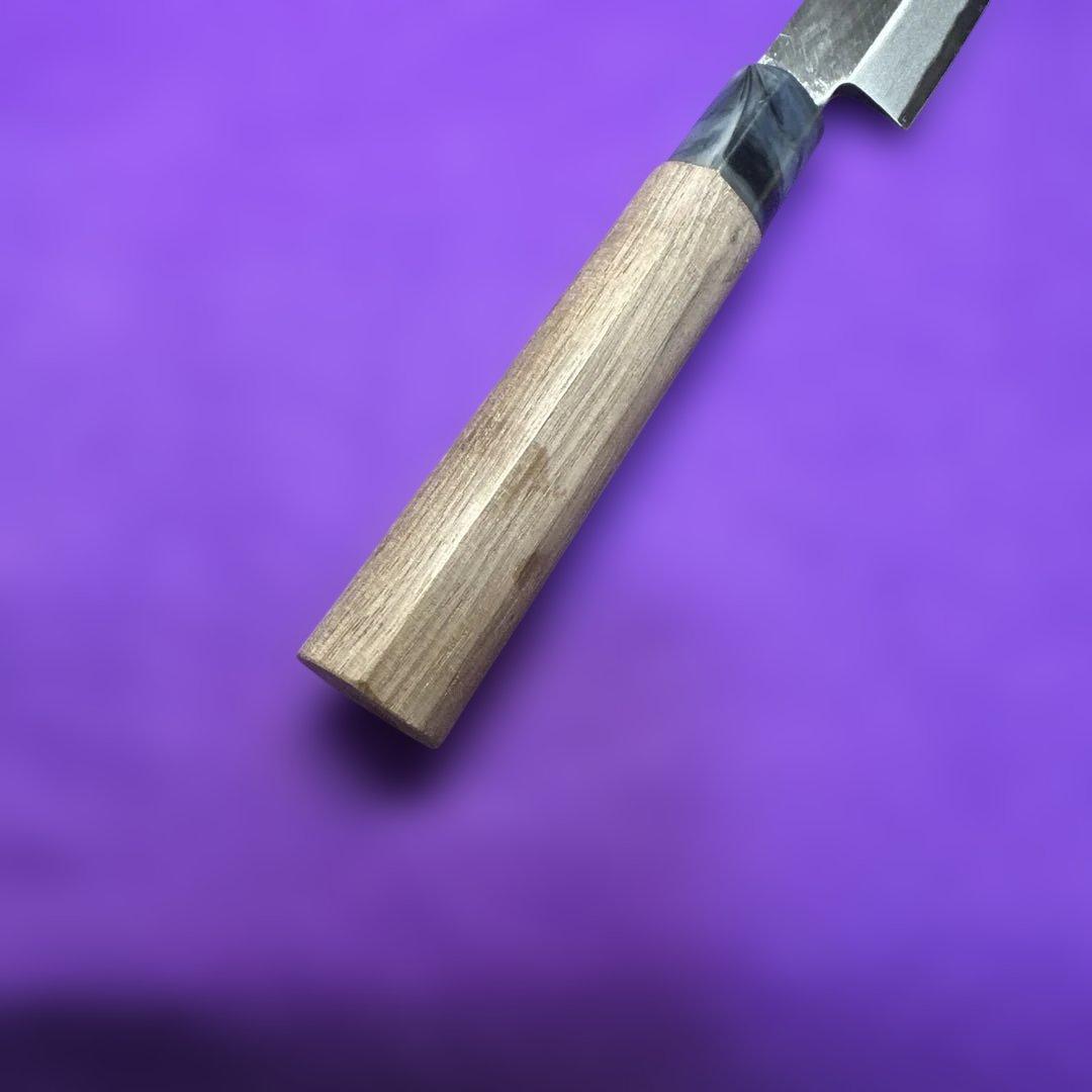 Sakimaru Yanagiba Japanese Sashimi Knife, Single Bevel, Walnut Handle, 9 Sun