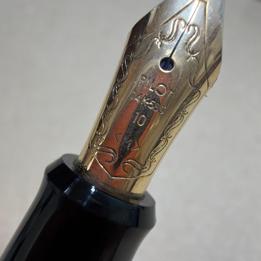 PILOT Namiki Togidashi Makie Fountain Pen Kokkokai Sakura Fubuki 14k M Nib