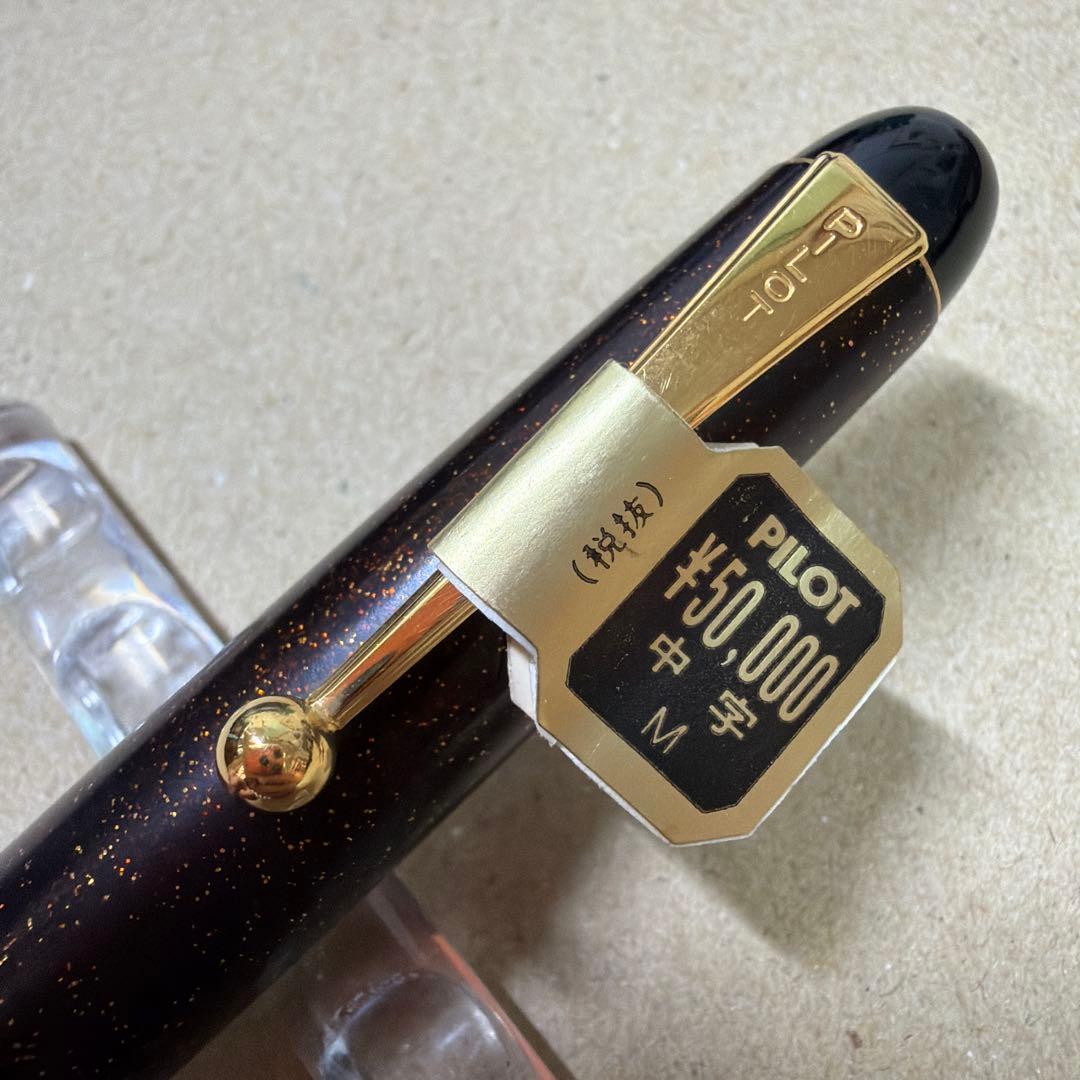 PILOT Namiki Togidashi Makie Fountain Pen Kokkokai Sakura Fubuki 14k M Nib
