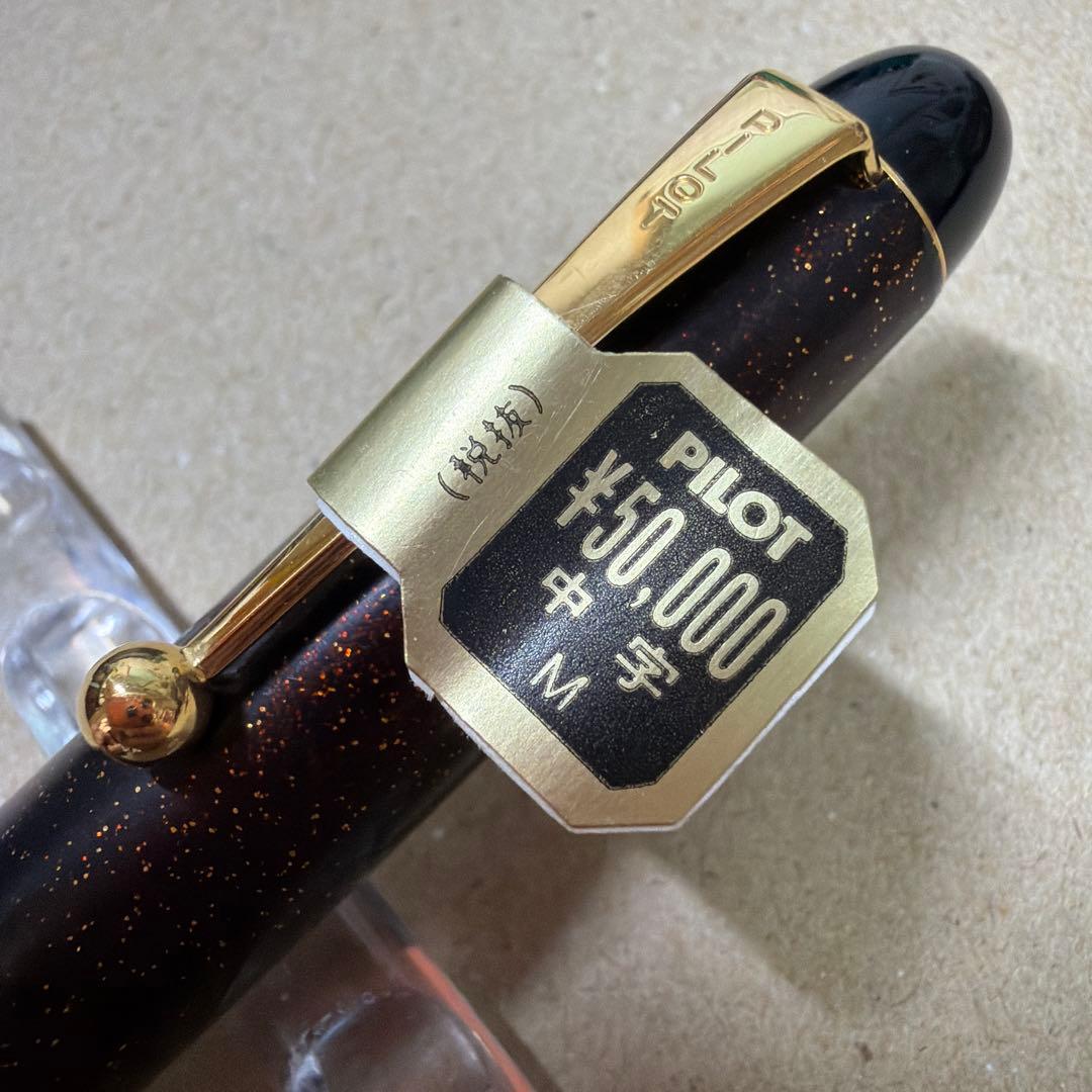 PILOT Namiki Togidashi Makie Fountain Pen Kokkokai Sakura Fubuki 14k M Nib