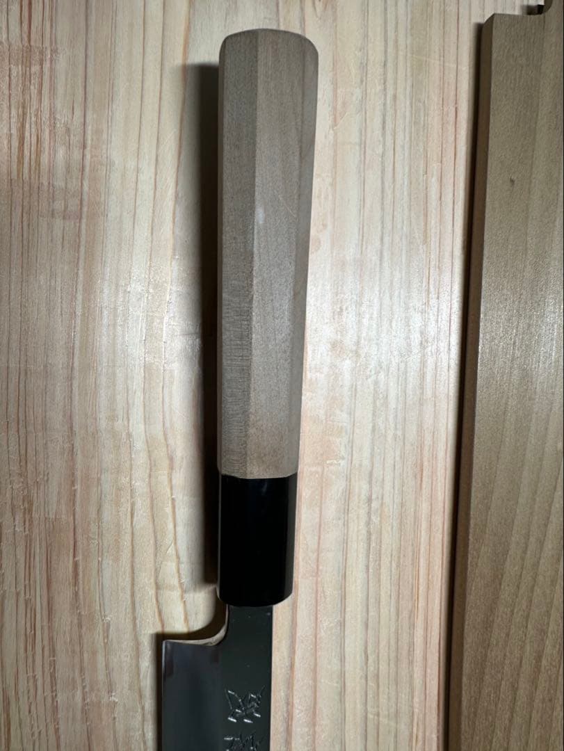 Sukenari Yanagiba Sashimi Knife Aogami Blue #2 Steel with Saya 9 Sun