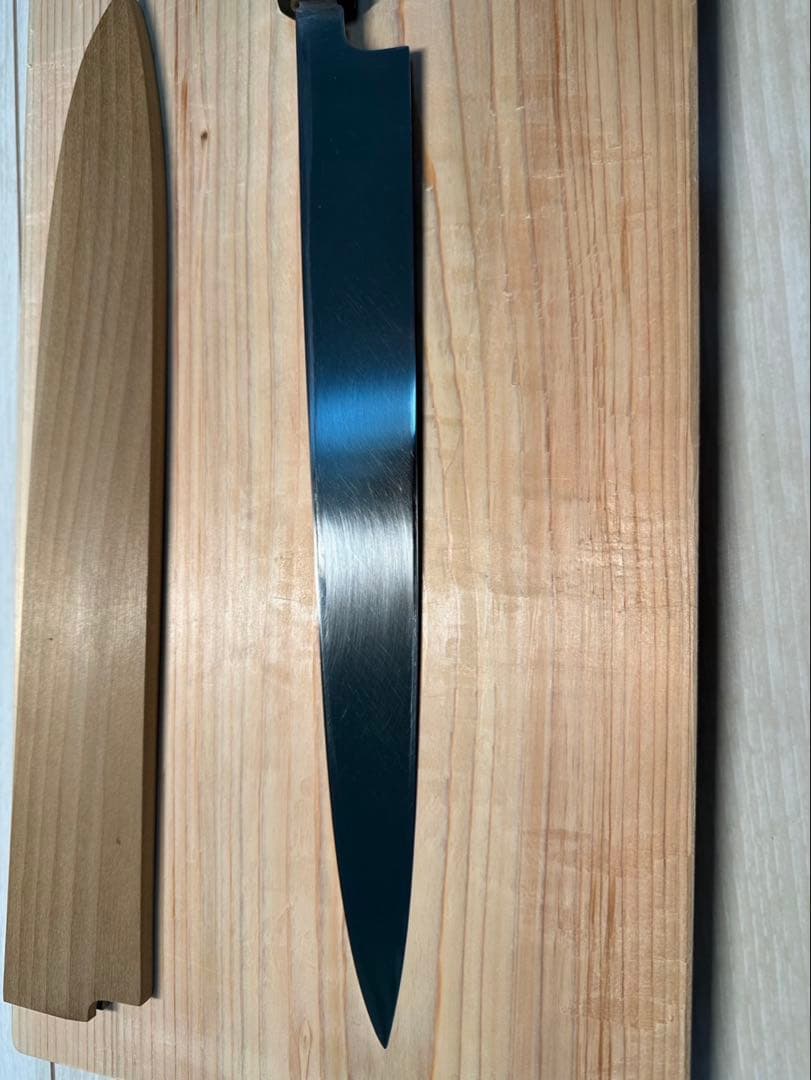 Sukenari Yanagiba Sashimi Knife Aogami Blue #2 Steel with Saya 9 Sun