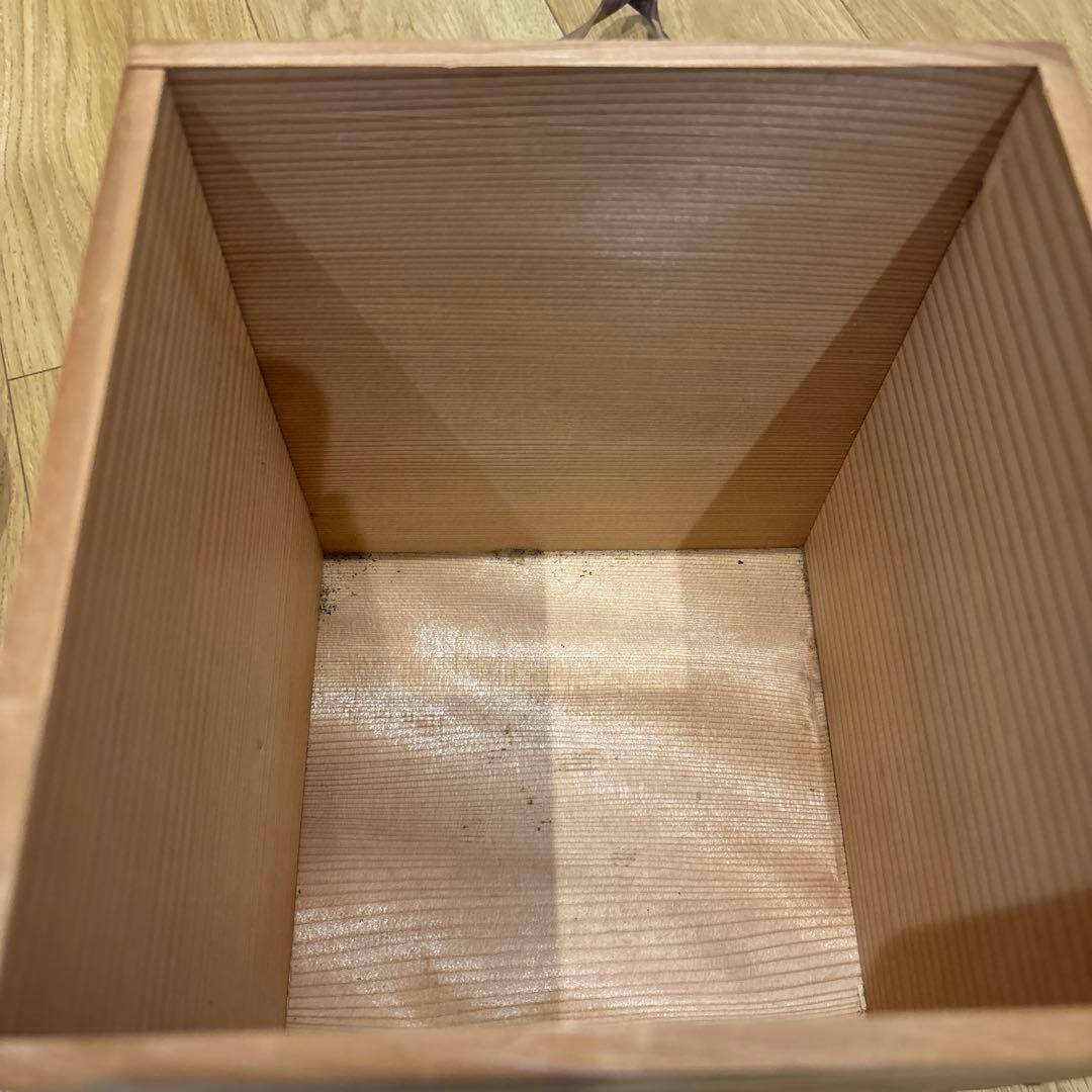 Josei Sato Nambu Tekki Tetsubin Kettle Cast Iron with Tomobako, Plum Finial