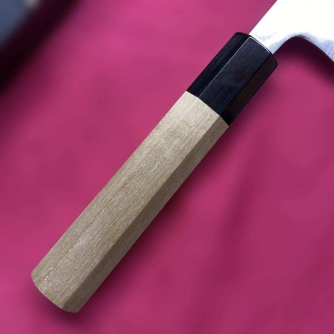 High-Carbon Stainless Steel Gyuto Chef Knife Damascus Suminagashi Double-Edged 210mm