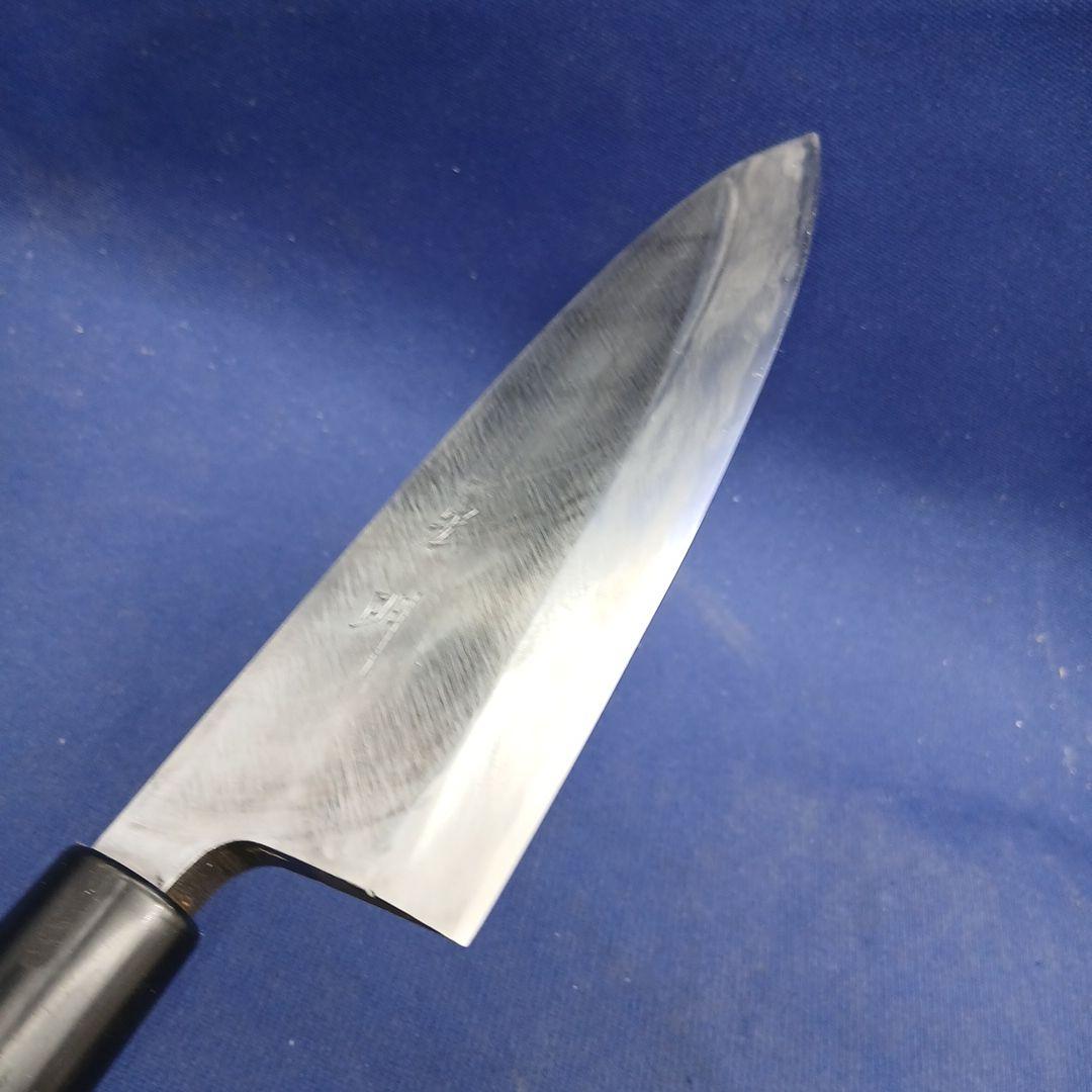 Hiroaki Deba Japanese Kitchen Knife Forged Blade with Wooden Handle