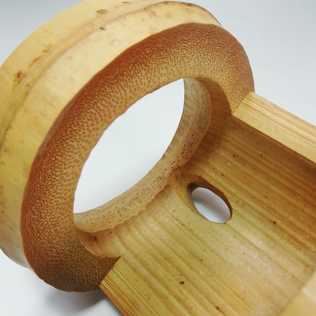 Tachibana Daiki of Daitokuji Bamboo Hanaire Flower Vase Ichijugiri named Matsukaze Height approx. 26 cm Width approx. 9.5 cm