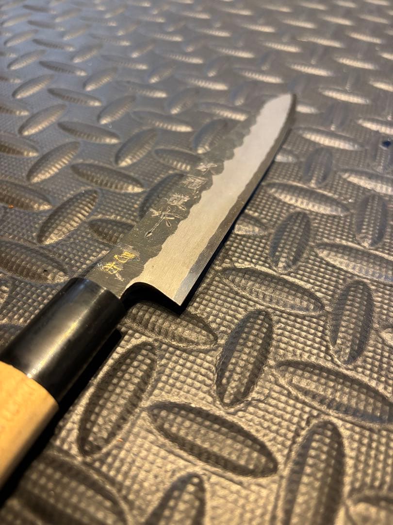 Sakai Fukukin Yanagiba Sashimi Knife Hand-Forged Tsuchime Finish 165mm Japanese