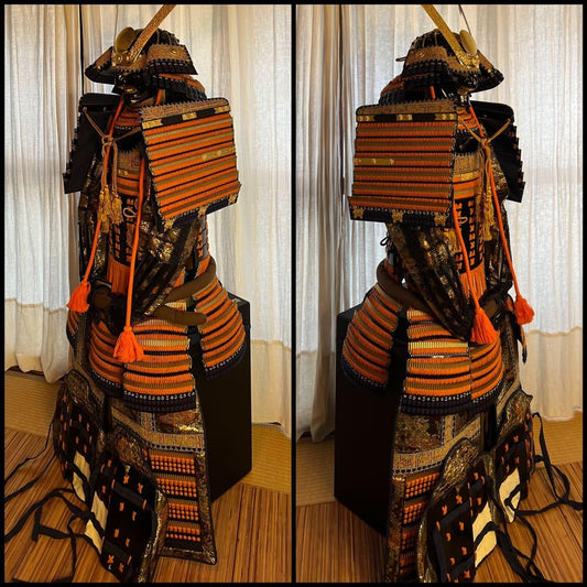 Marutake Kobo Japanese Samurai Armor Full Set Yoroi Wearable Life-Size with Case