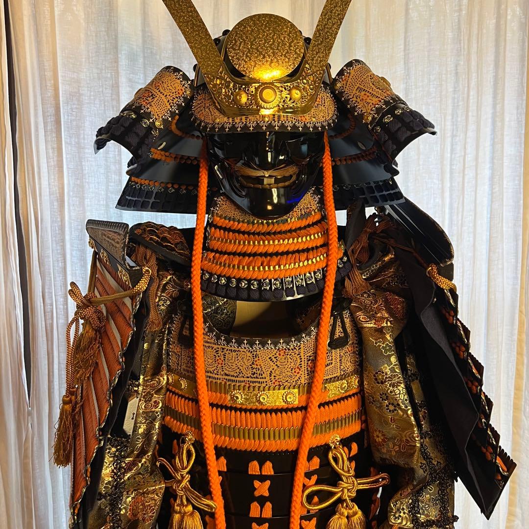 Marutake Kobo Japanese Samurai Armor Full Set Yoroi Wearable Life-Size with Case