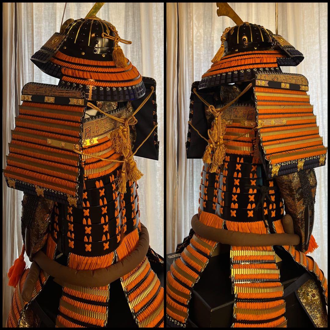 Marutake Kobo Japanese Samurai Armor Full Set Yoroi Wearable Life-Size with Case