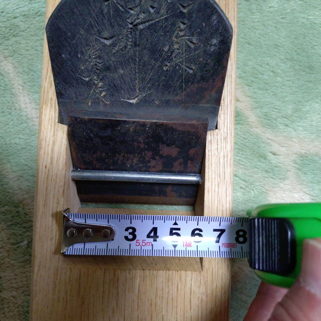 Kenshiba-made Kanna Japanese Woodworking Plane Kotobuki-ichi with Wooden Body and Box