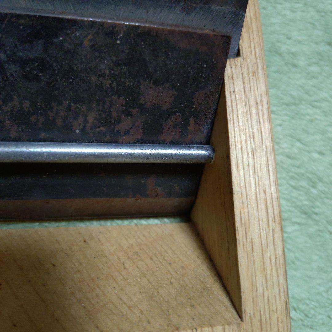 Kenshiba-made Kanna Japanese Woodworking Plane Kotobuki-ichi with Wooden Body and Box