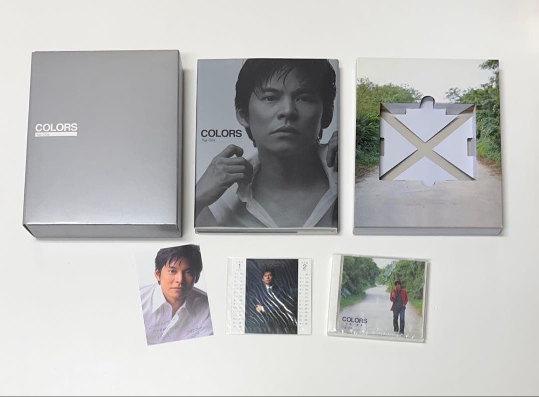 Yuji Oda Photobook COLORS Special BOX First Limited Edition 2003 with DVD