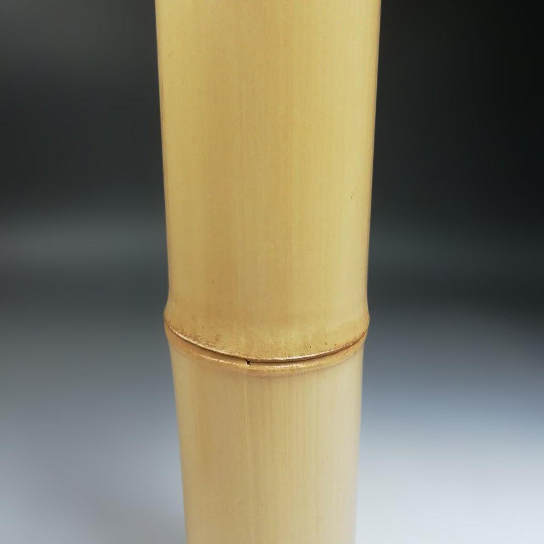 Sochiku Bamboo Flower Vase (Take Hanaire) with Signed Tomobako, Tea Ceremony