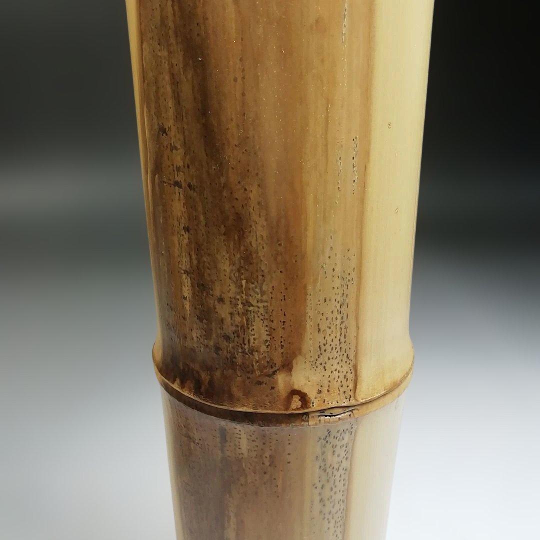 Sochiku Bamboo Flower Vase (Take Hanaire) with Signed Tomobako, Tea Ceremony