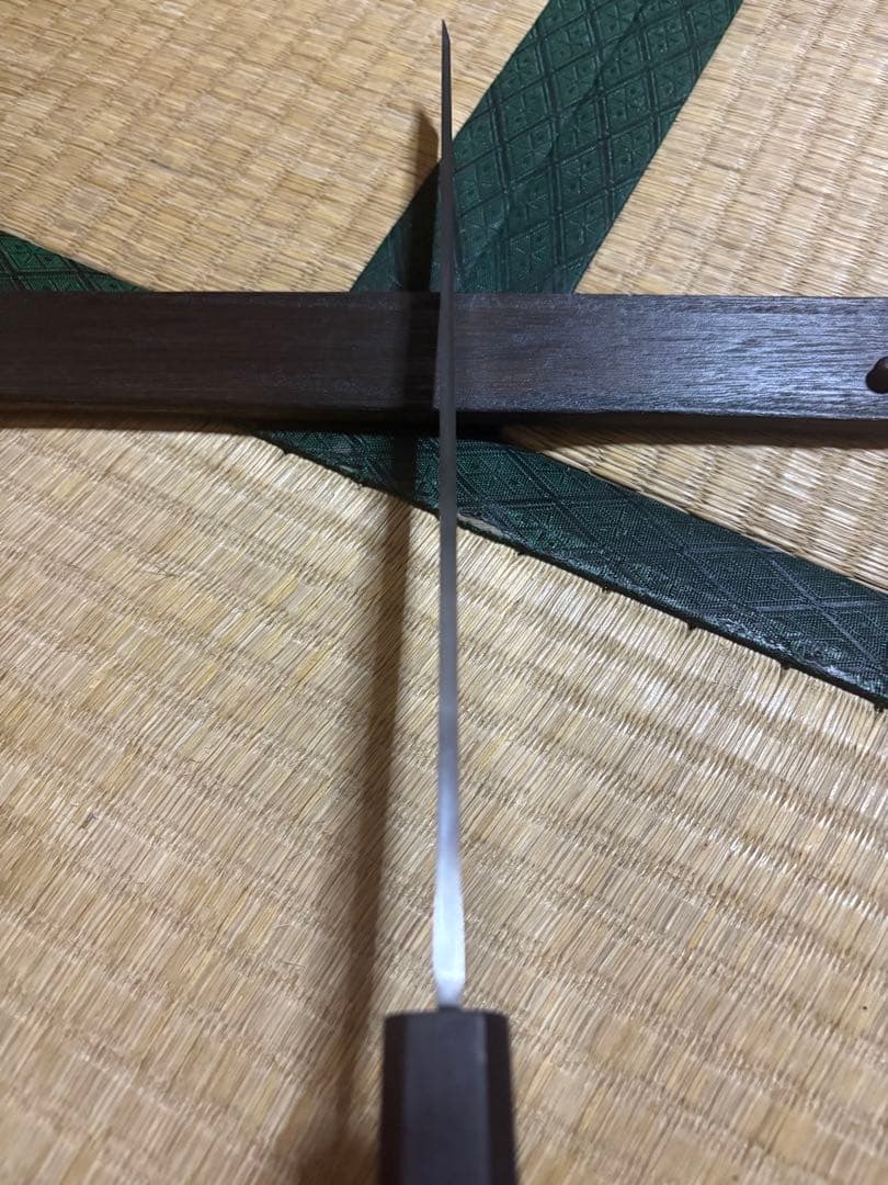 Japanese Sashimi Knife Sakimaru Mirror-Polished Blade 27 cm with Gift Box