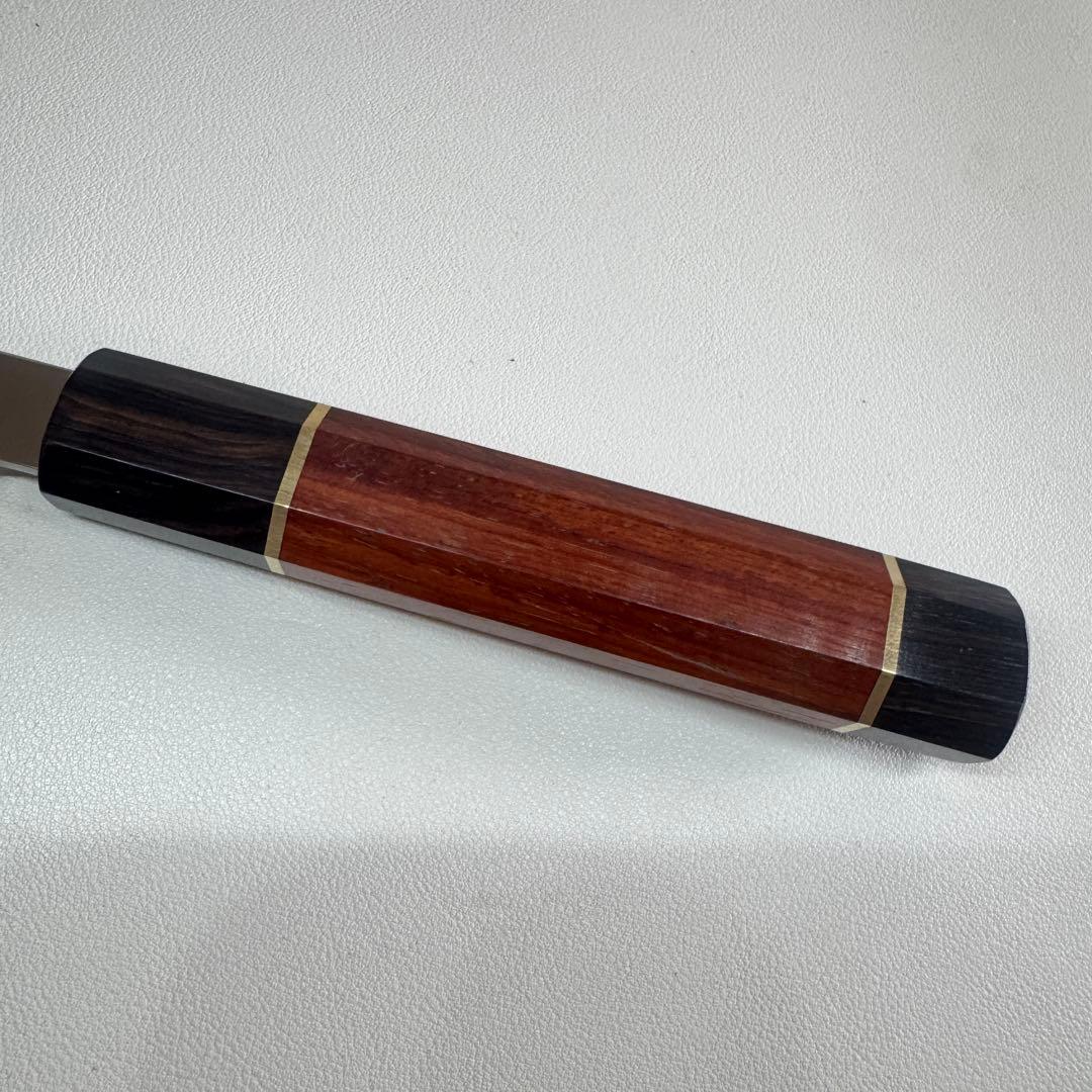 Kiritsuke Yanagiba Sashimi Knife Mirror-Polished Rosewood Octagon Handle 270mm