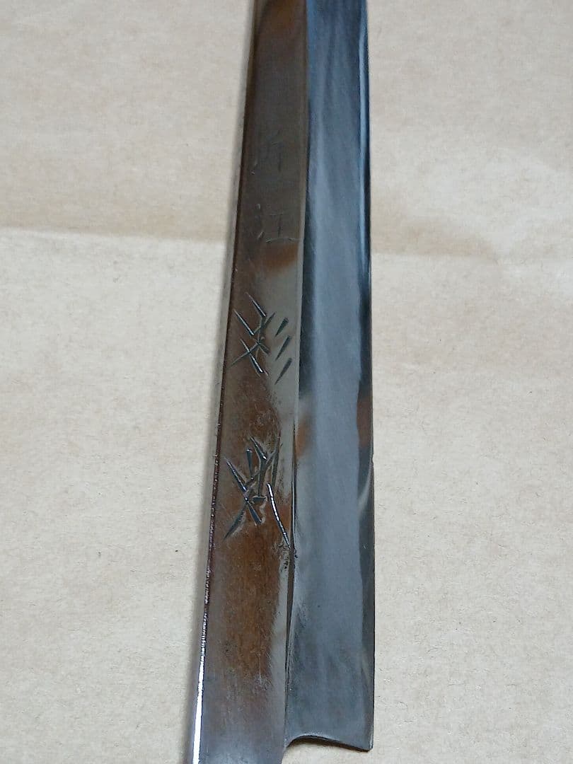 Sugimoto Shinmei Yanagiba Sashimi Knife, Mirror-Polished, 6000-Grit Finish