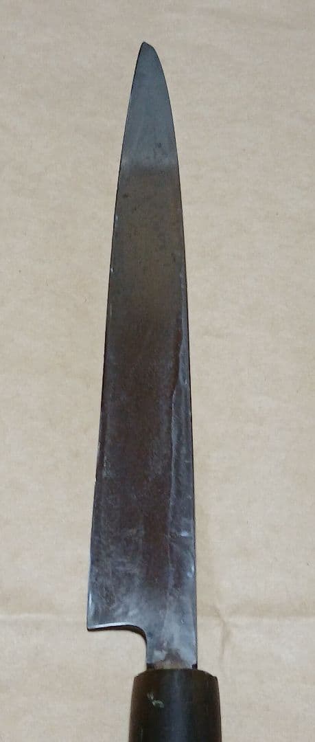 Sugimoto Shinmei Yanagiba Sashimi Knife, Mirror-Polished, 6000-Grit Finish