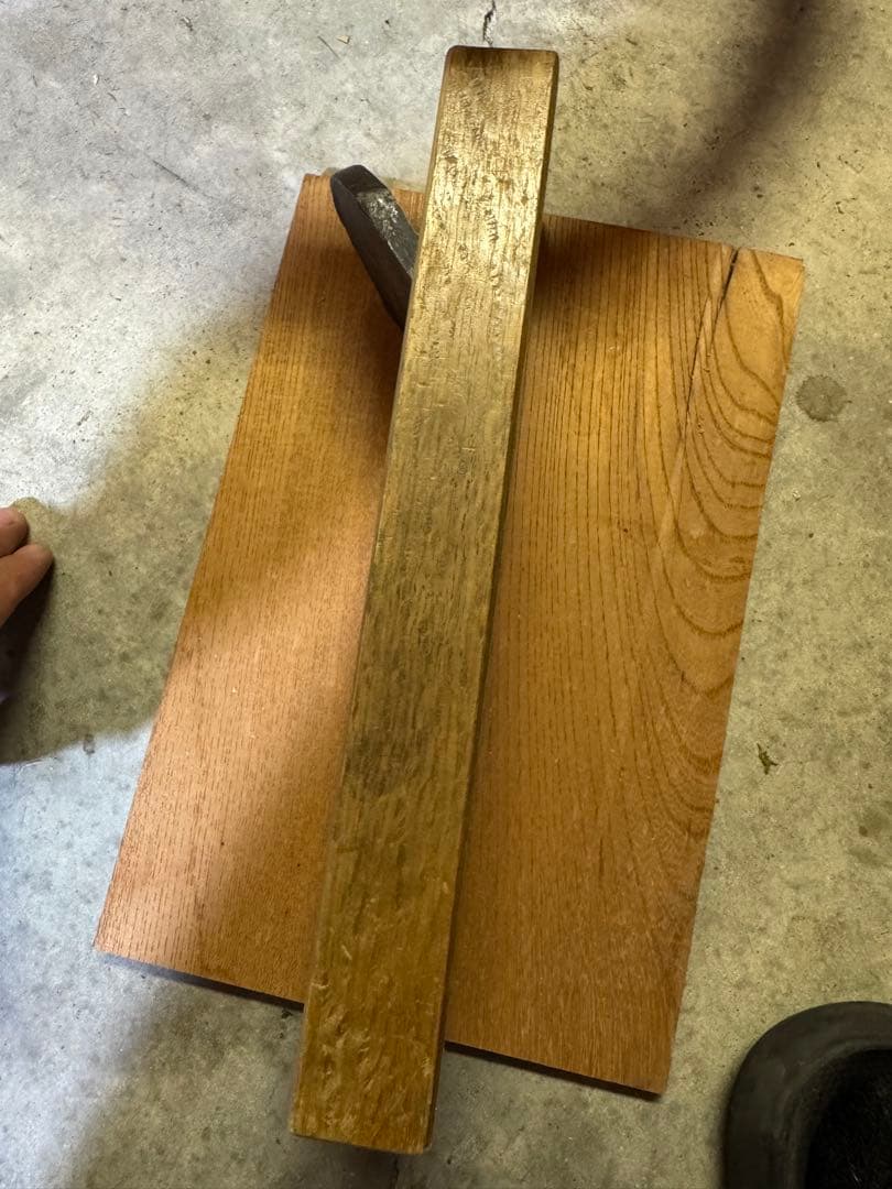 Japanese Kanna Hand Plane by Tanaka Toryusai, Signed, 1-sun-8