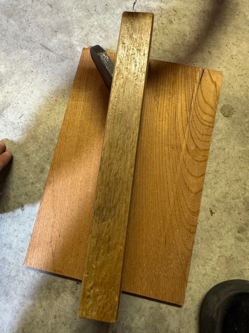 Japanese Kanna Hand Plane by Tanaka Toryusai, Signed, 1-sun-8