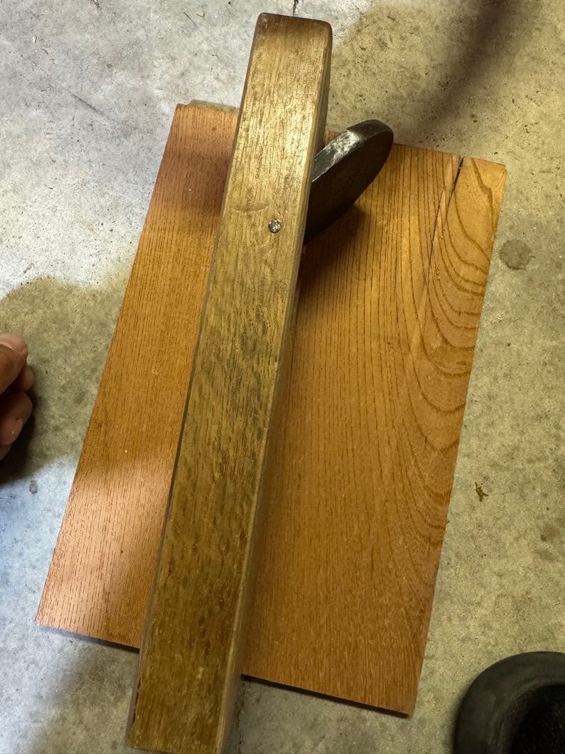 Japanese Kanna Hand Plane by Tanaka Toryusai, Signed, 1-sun-8