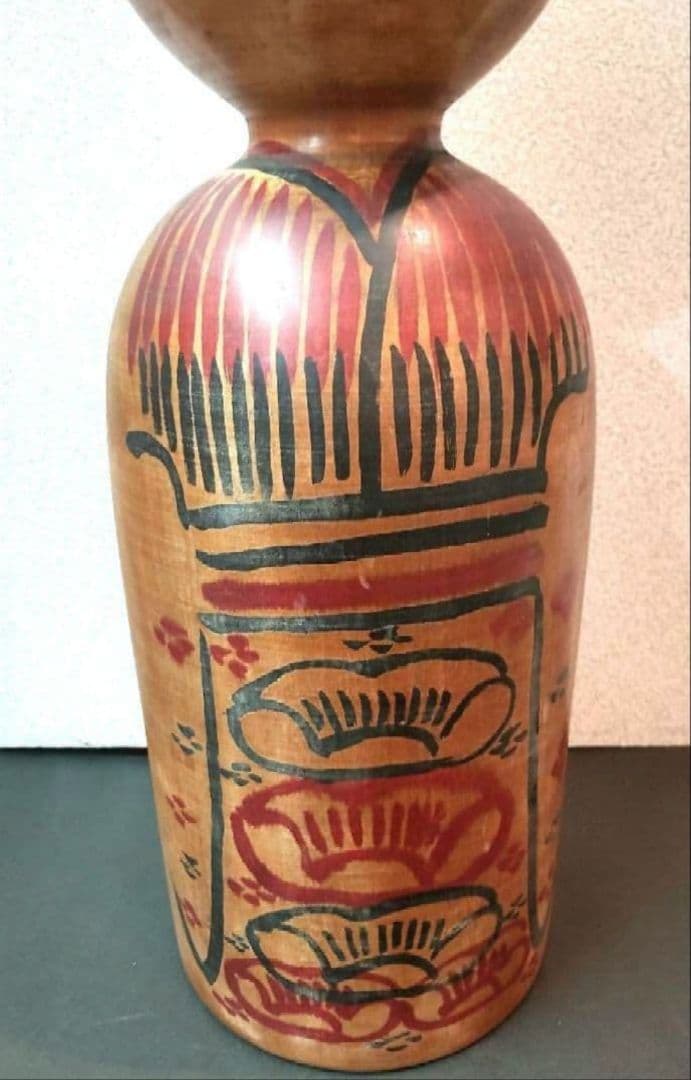 Ogura Kyutaro Kijiyama Kokeshi Doll Traditional Akita Wooden Age 82 54.5 cm