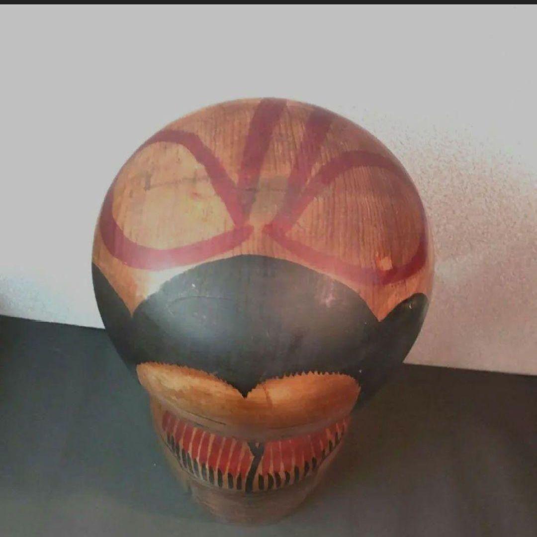 Ogura Kyutaro Kijiyama Kokeshi Doll Traditional Akita Wooden Age 82 54.5 cm