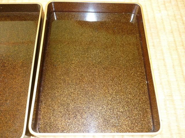 Wajima-nuri Lacquer Bunbako Writing Box, Gosan no Kiri Maki-e, Monbusho Award, Showa Era