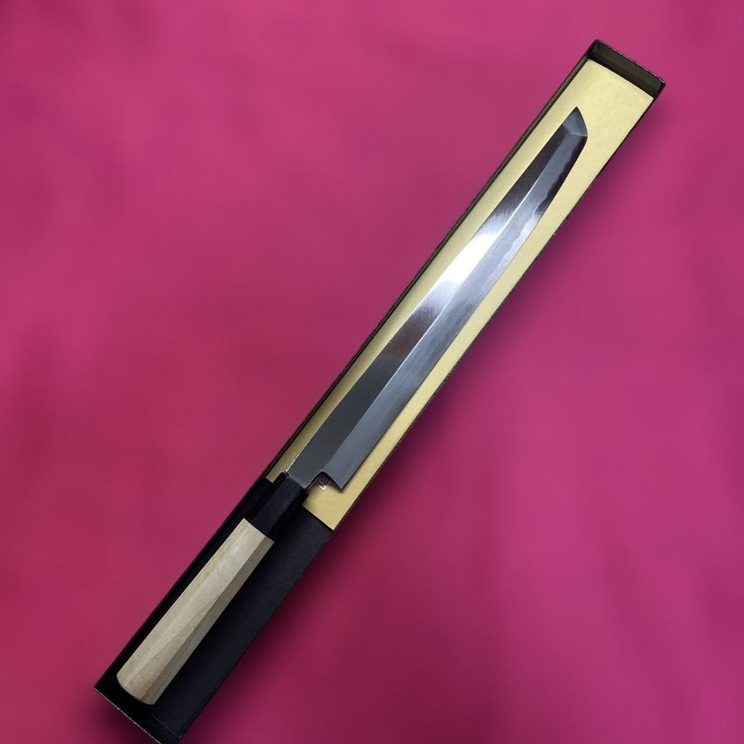 Aoni-ko Steel Sakimaru Yanagiba Knife 300mm Single-Bevel Right-Handed