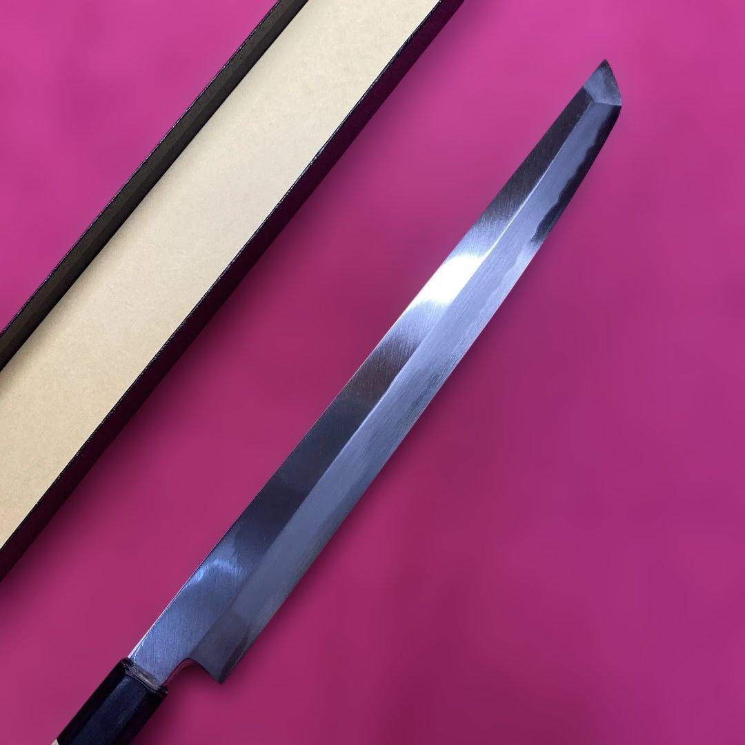 Aoni-ko Steel Sakimaru Yanagiba Knife 300mm Single-Bevel Right-Handed