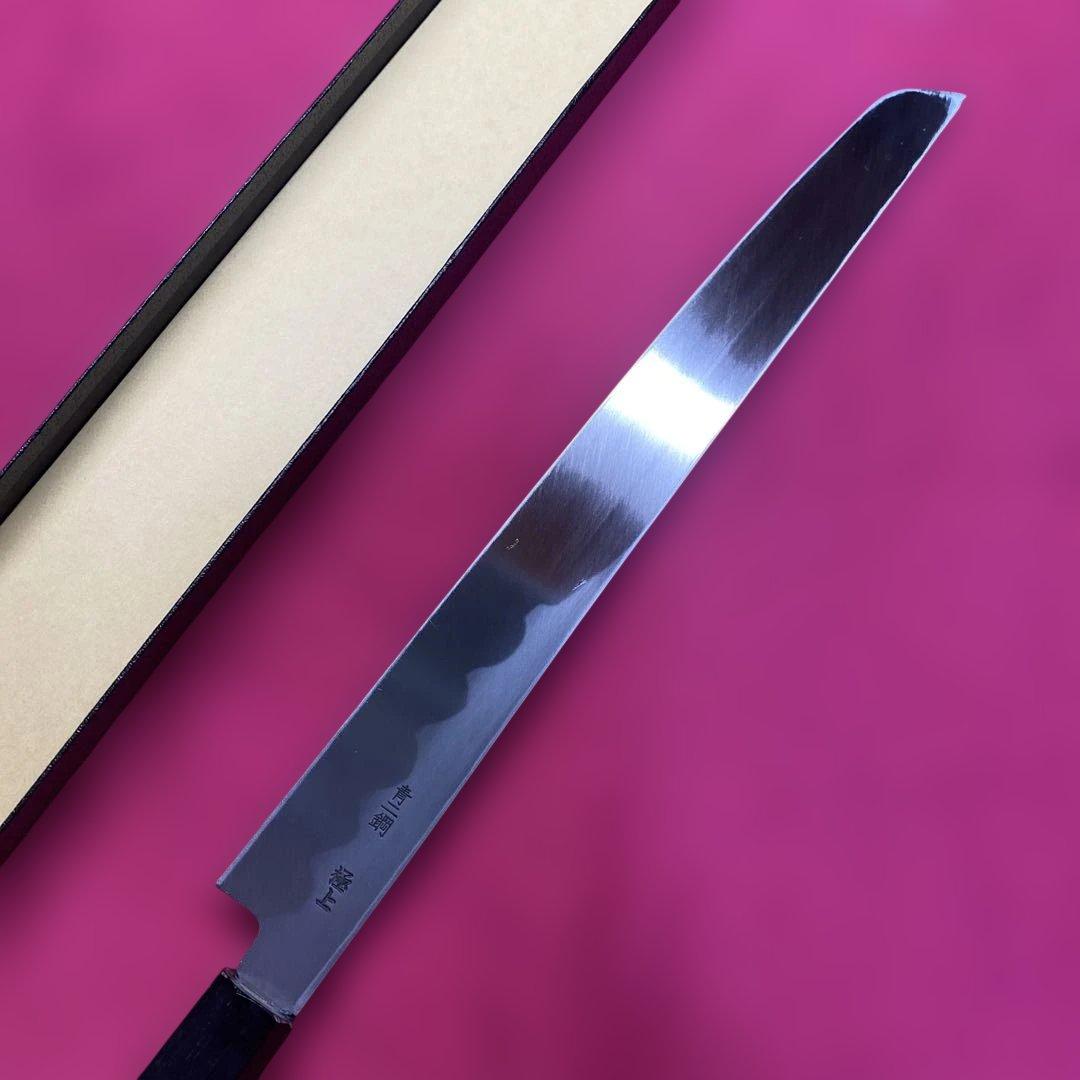 Aoni-ko Steel Sakimaru Yanagiba Knife 300mm Single-Bevel Right-Handed