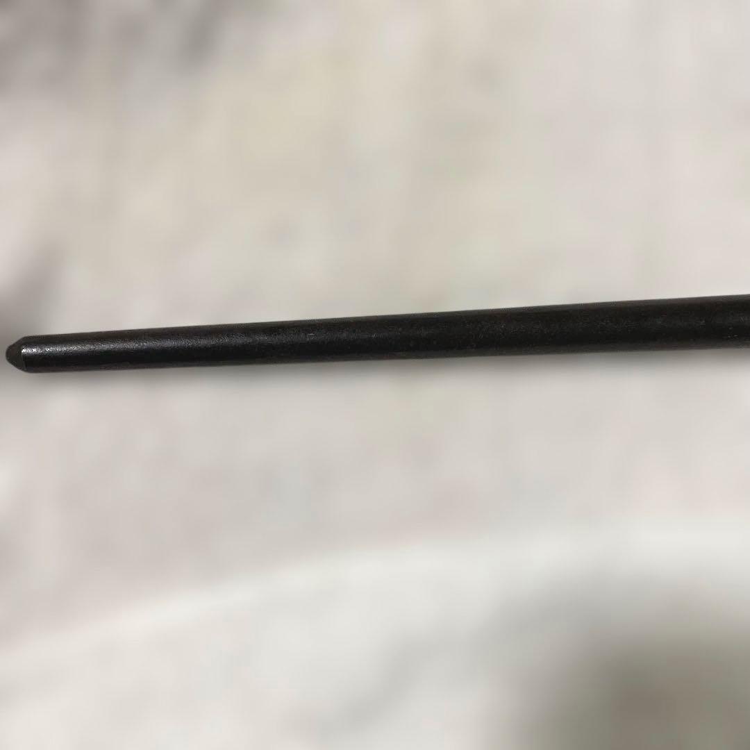 Antique Japanese Iron Jitte Samurai Weapon Approx. 39.5 cm