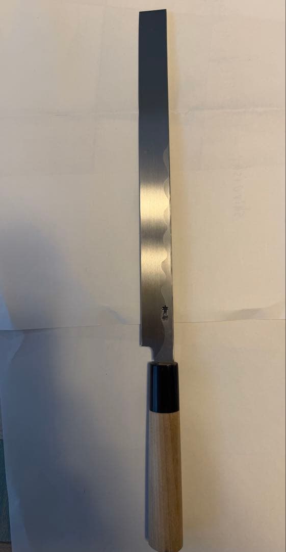 Minamoto Naotsugu Aogami Steel Takohiki Sashimi Knife, Japanese Wabocho 270mm
