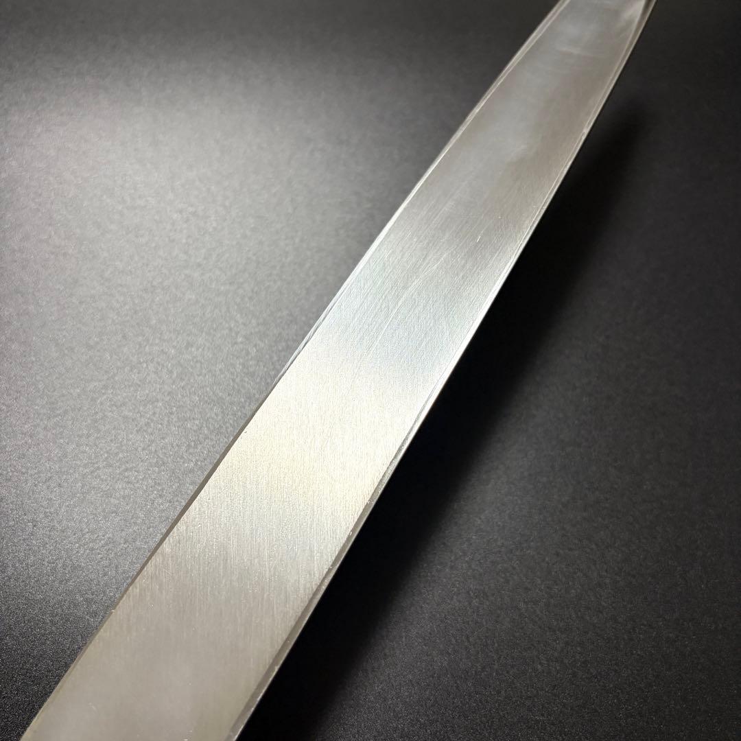 Sakai Takayuki Yanagiba Sashimi Knife Shirogami White Steel Kasumi 300mm with Saya