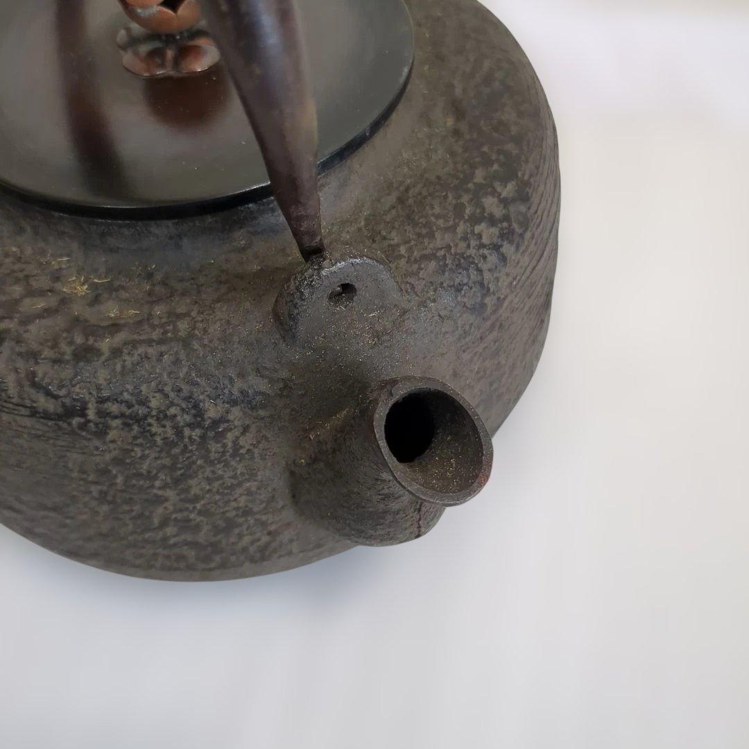 Japanese Cast Iron Tetsubin Kettle with Tomobako Box